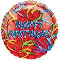 Loftus International 18 in. Birthday Streamers VLP Balloon A1-3557